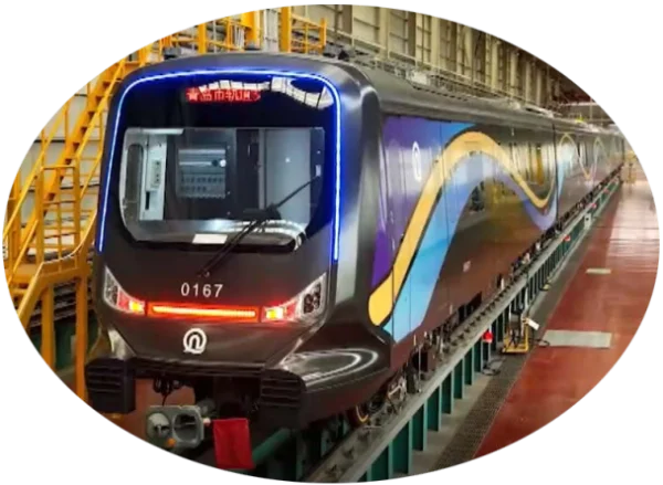 Carbon fiber composites for rail metro